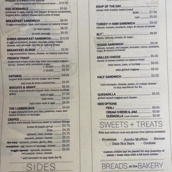 Lion Mountain Bakery - Breakfast and lunch menu - Bakeries Near Me - Oakridge, Oregon
