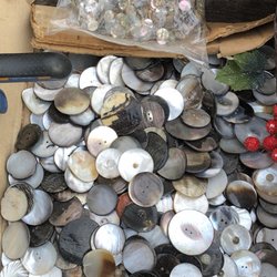Marché aux Puces de Vanves - Various flea market items for sale.
