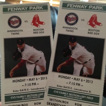 Fenway Park - Yesterday's !! Thank friends he has season tix's - Stadiums & Arenas Near Me - Boston, Massachusetts Fenway Park - Yesterday's !! Thank friends he has season tix's - Stadiums & Arenas Near Me - Boston, Massachusetts