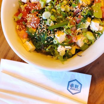 RAKKAN Ramen - Long Beach - Large tofu avocado bowl - Ramen Near Me - Long Beach, California RAKKAN Ramen - Long Beach - Large tofu avocado bowl - Ramen Near Me - Long Beach, California