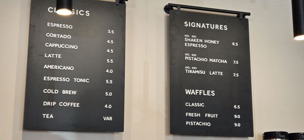 Menu photo 2 Atmos Coffee Cleveland, OH Menu photo 2 Atmos Coffee Cleveland, OH