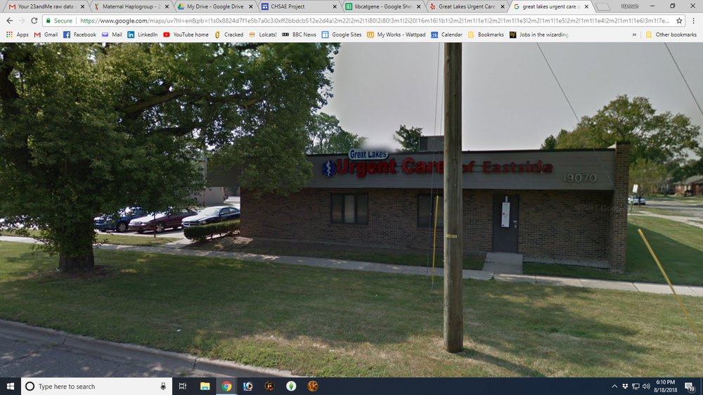 GREAT LAKES URGENT CARE OF EAST SIDE Urgent Care 19070 E 10 Mile Rd