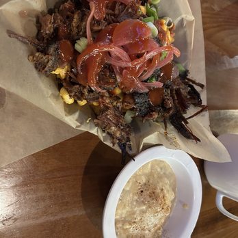 Biscuits and Bourbon - biscuits and gravy , loaded mac n cheese w/ brisket - New American Near Me - Henderson, Nevada