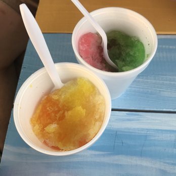 Pelican's Snoballs - Passion Fruit & Cantaloupe and Papaya, Mango & Pineapple - Shaved Ice Near Me - Clovis, California Pelican's Snoballs - Passion Fruit & Cantaloupe and Papaya, Mango & Pineapple - Shaved Ice Near Me - Clovis, California