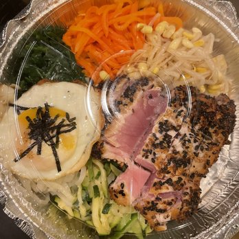 Mokja - Ahi Tuna Bibimbap - Korean Near Me - Astoria, New York Mokja - Ahi Tuna Bibimbap - Korean Near Me - Astoria, New York