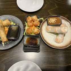 Noodle Shack - Vietnamese egg roll, Shumai Soup, and Vietnamese summer roll