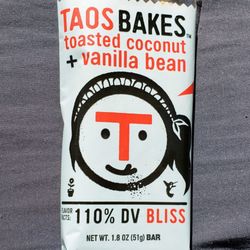 Oso Grande Coffee Company - Taos Bakes Toasted Coconut + Vanilla Bean energy bar
