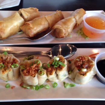 Jasmine Thai Restaurant - Spring rolls and steamed pork dumplings - Thai Near Me - Destin, Florida