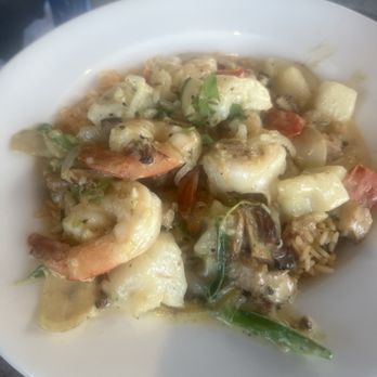 Marina Cantina - Shrimp & Scallop Ajillo - Seafood Near Me - Clearwater Beach, Florida Marina Cantina - Shrimp & Scallop Ajillo - Seafood Near Me - Clearwater Beach, Florida