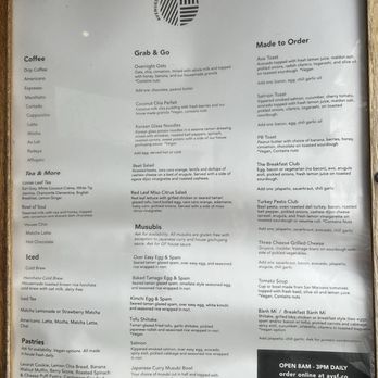 Avenues San Francisco - Menu - Coffee & Tea Near Me - San Francisco, California Avenues San Francisco - Menu - Coffee & Tea Near Me - San Francisco, California