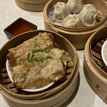 Ox Club - Siu Mai, Xiao Long Bao, and mushroom veggie tofu roll. - Seafood Near Me - Markham, Ontario