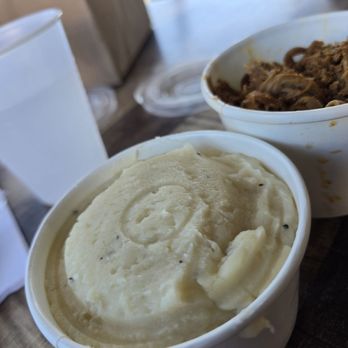 Harris BBQ - Side of white cheddar mashed potatoes. $3.95 - Barbeque Near Me - Coalinga, California Harris BBQ - Side of white cheddar mashed potatoes. $3.95 - Barbeque Near Me - Coalinga, California