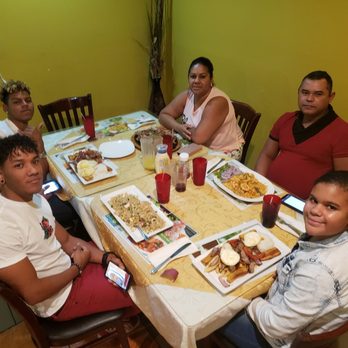 Lima Limon - The food an us are plates were food it was all good an delicious - Peruvian Near Me - Las Vegas, Nevada