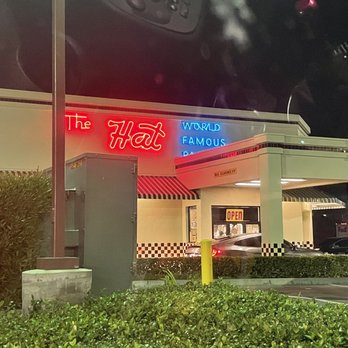 The Hat - View from the drive thru - Sandwiches Near Me - Brea, California