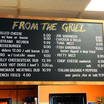 Joe's Deli & Grocery - Hot Grill Menu - Joe's Deli 121 Wall St., Kingston. NY - (845) 853-8313 - Grocery Near Me - Kingston, New York Joe's Deli & Grocery - Hot Grill Menu - Joe's Deli 121 Wall St., Kingston. NY - (845) 853-8313 - Grocery Near Me - Kingston, New York