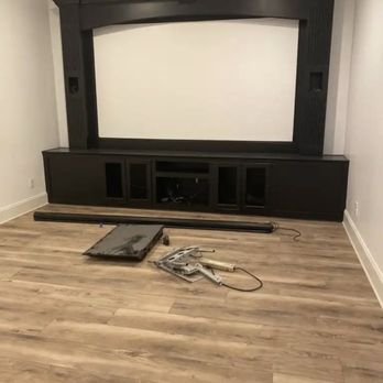 BH Remodeling - After theater - General Contractors Near Me