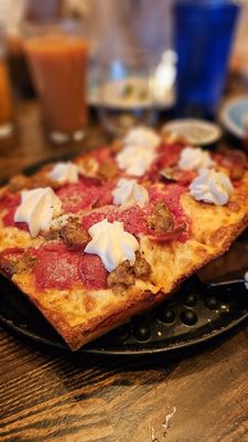 Blue Pan Pizza by null