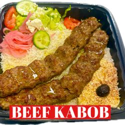 X Chicken - Beef kabab