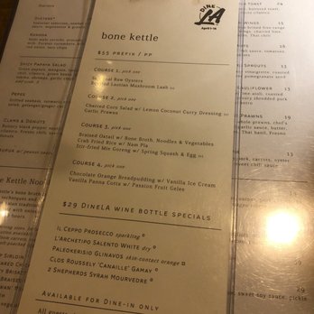Bone Kettle - DineLA menu April 2022 - Breakfast & Brunch Near Me - Pasadena, California