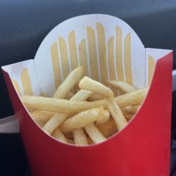 McDonald's - Under filled fries