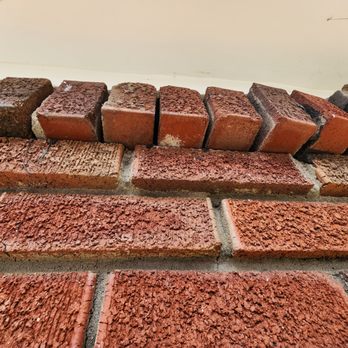 Victory Home Remodeling - Loose, uneven, unfinished brickwork under bay window. - Roofing Near Me - Holmdel, New Jersey Victory Home Remodeling - Loose, uneven, unfinished brickwork under bay window. - Roofing Near Me - Holmdel, New Jersey