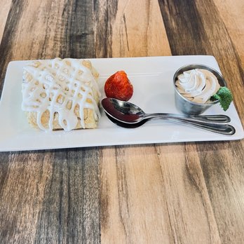 King's BierHaus - Dessert warmed with whipped butter - German Near Me - Dickinson, Texas King's BierHaus - Dessert warmed with whipped butter - German Near Me - Dickinson, Texas