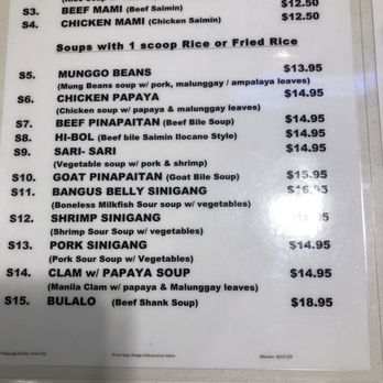 Pampanga Kitchen - Menu - Food Court Near Me - Pearl City, Hawaii Pampanga Kitchen - Menu - Food Court Near Me - Pearl City, Hawaii