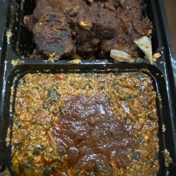 Lynda's African Delicacies - lamb fufu and egusi - African Near Me - Irvine, California