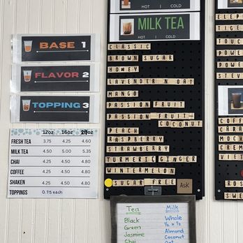 Cup and Bubble Tea House - menu - Bubble Tea Near Me - Glen Rose, Texas Cup and Bubble Tea House - menu - Bubble Tea Near Me - Glen Rose, Texas