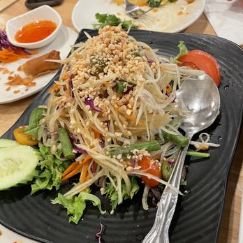 Basil & Co - Papaya Salad - Thai Near Me - Diamond Bar, California