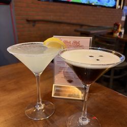 Sidelines Tavern & Grill - Lemon drop & espresso martinis