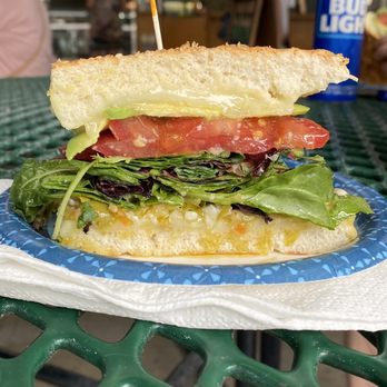 Alberto's Cheese & Wine Bistro - a sandwich on a plate - Sandwiches Near Me - New Orleans, Louisiana