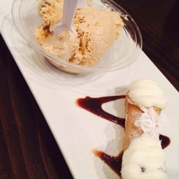 Panino Rustico - Sea salt caramel gelato and home made mini cannoli - Italian Near Me - Brooklyn, New York