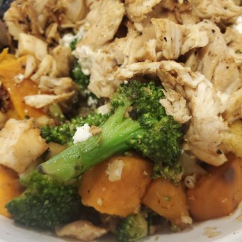 SoFresh - $10.99 + $3.19 = $14.18 Comfort bowl with garlic herb chicken - Salad Near Me - Tampa, Florida