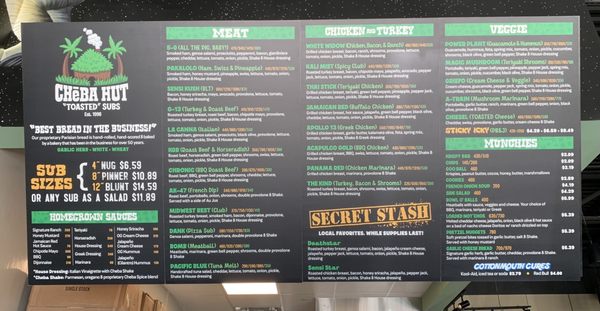 Menu photo 5 Cheba Hut "Toasted" Subs Houston, TX Menu photo 5 Cheba Hut "Toasted" Subs Houston, TX