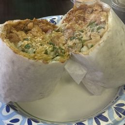 Bubba's Burrito (with chicken and no rice)
