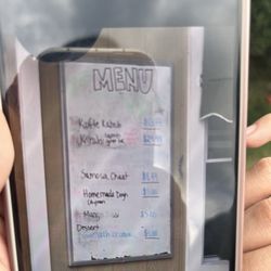 Chai Khana - Menu