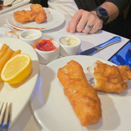 Fish and chips Fish and chips