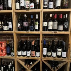 Part of their wine selection.