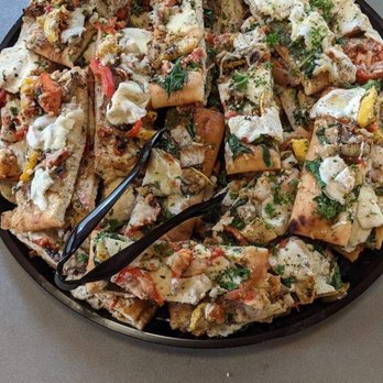 Tasteful Events Catering - Veggie flat bread pizza - Caterers Near Me - Rochester, New York