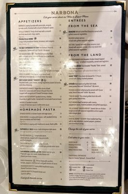 Menu photo 3 Narbona Boca Raton Boca Raton, FL Menu photo 3 Narbona Boca Raton Boca Raton, FL