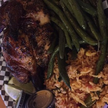 Grille Twelve 24 - Half chicken with string beans and rice - Sandwiches Near Me - Baltimore, Maryland