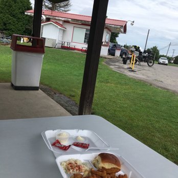 Shirley's Twin Kiss - Clam dinner under cover in pavilion .... - Hot Dogs Near Me - Hadley, Pennsylvania Shirley's Twin Kiss - Clam dinner under cover in pavilion .... - Hot Dogs Near Me - Hadley, Pennsylvania