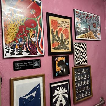 Grounded - bathroom wall - Pizza Near Me - Las Cruces, New Mexico