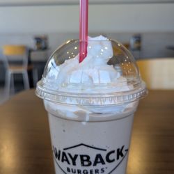 Wayback Burgers - Chocolate milkshake