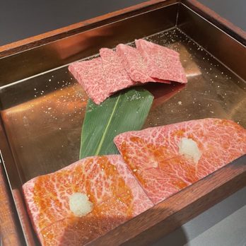 Chubby Cattle - A5 wagyu short rib (ok but nah) and A5 top blade (recommend) - Barbeque Near Me - Canoga Park, California Chubby Cattle - A5 wagyu short rib (ok but nah) and A5 top blade (recommend) - Barbeque Near Me - Canoga Park, California