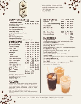 Menu photo 2 Superior Cafe Sault Ste Marie, MI Menu photo 2 Superior Cafe Sault Ste Marie, MI