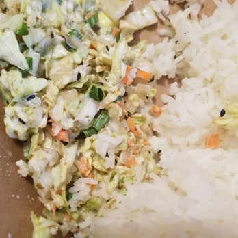 Bar Dojo - Closer shot of the gross wilted slaw. - Asian Fusion Near Me - Edmonds, Washington Bar Dojo - Closer shot of the gross wilted slaw. - Asian Fusion Near Me - Edmonds, Washington
