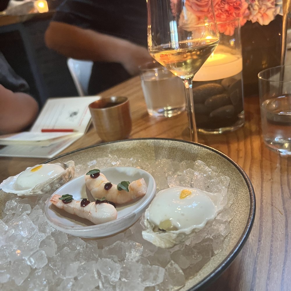 Lazy Bear - Oyster and shrrimp - New American Near Me - San Francisco, California Lazy Bear - Oyster and shrrimp - New American Near Me - San Francisco, California