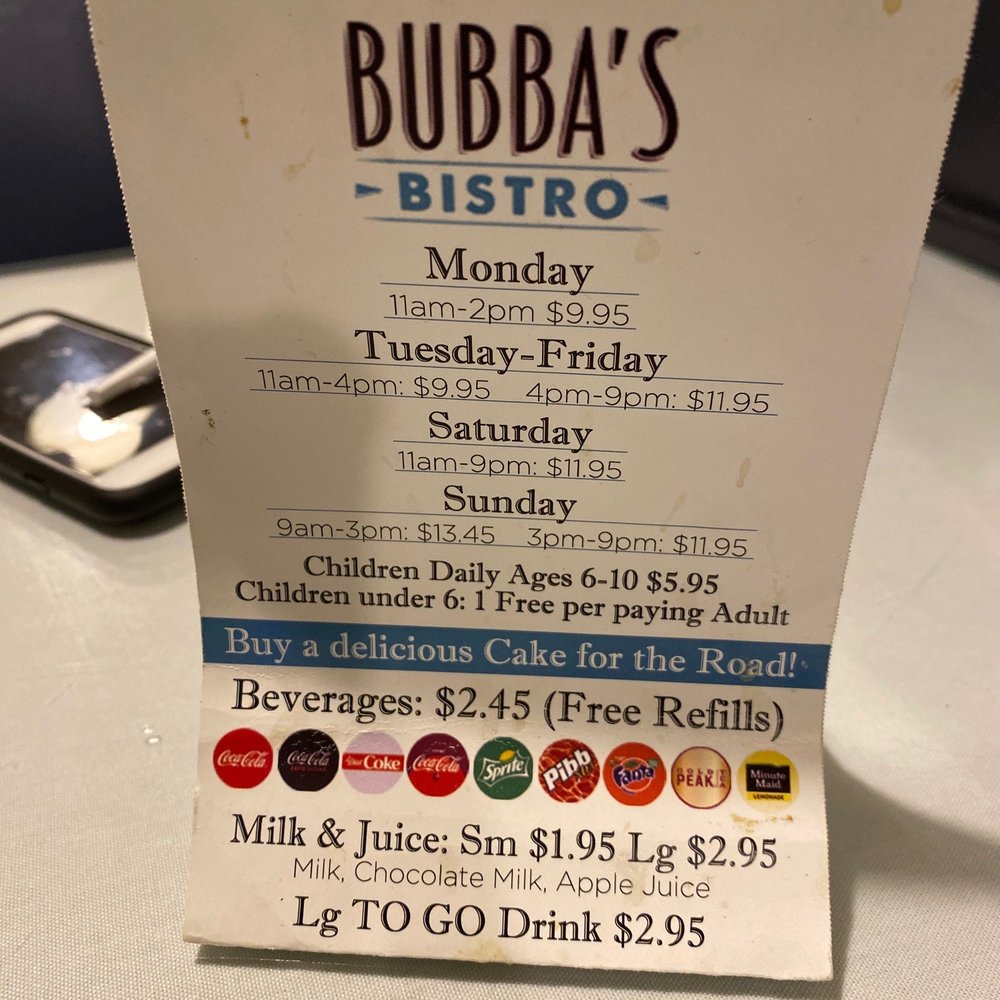 Bubba's Bistro - Simple and to the point! - Breakfast & Brunch Near Me - Richmond Hill, Georgia Bubba's Bistro - Simple and to the point! - Breakfast & Brunch Near Me - Richmond Hill, Georgia